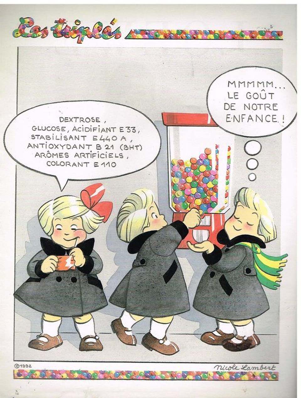 Les triplés de Nicole Lambert