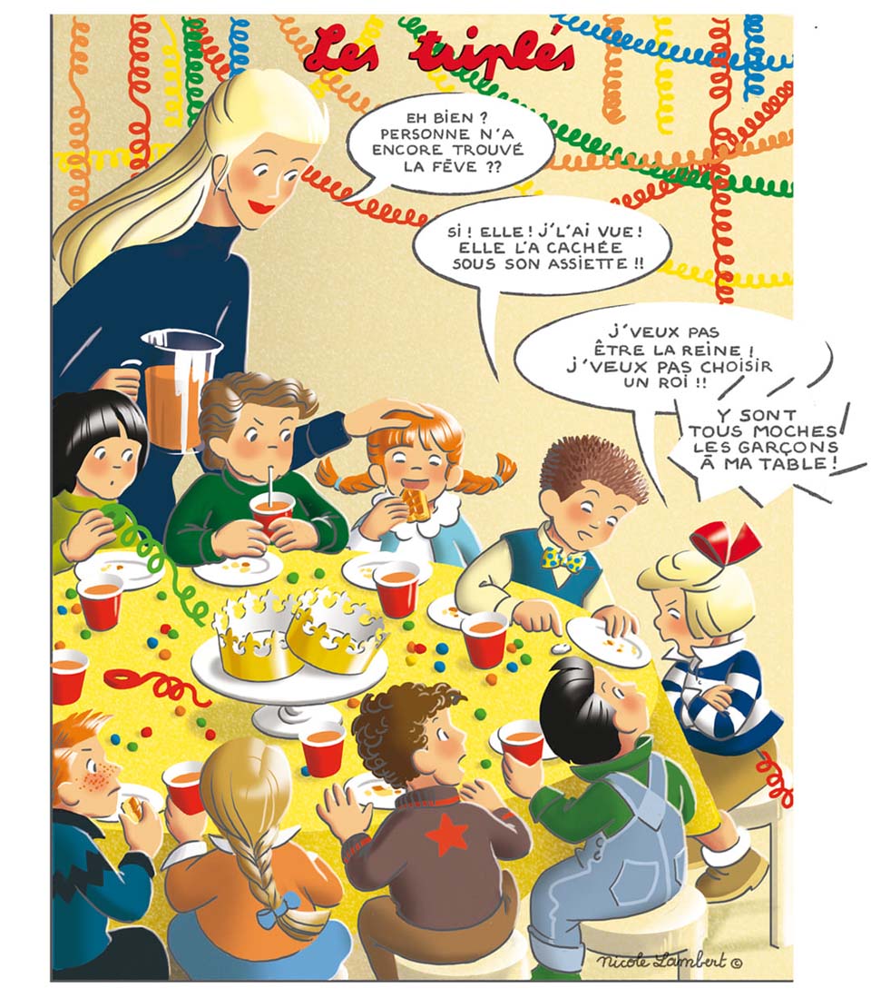 Les triplés de Nicole Lambert