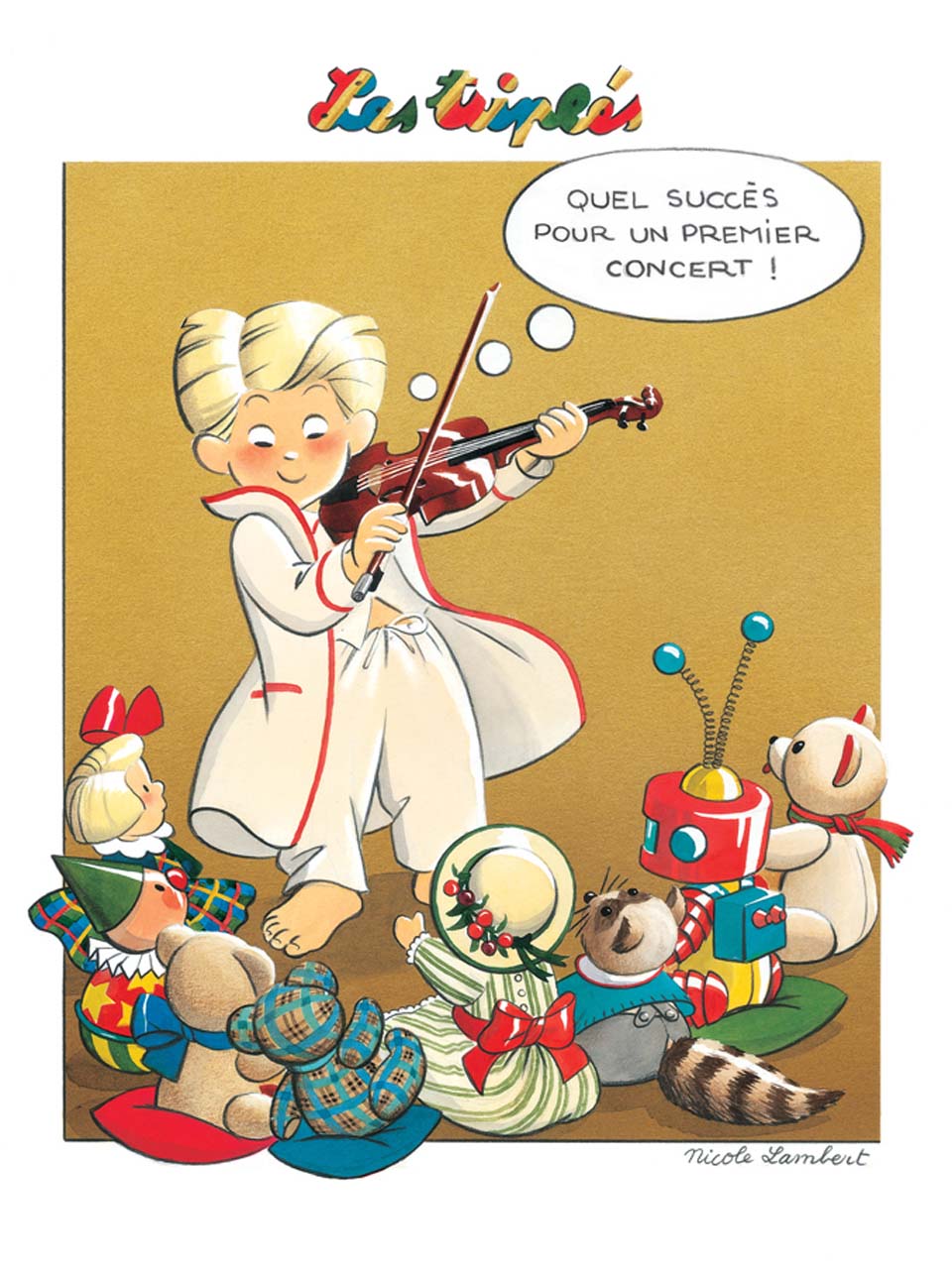 Les triplés de Nicole Lambert