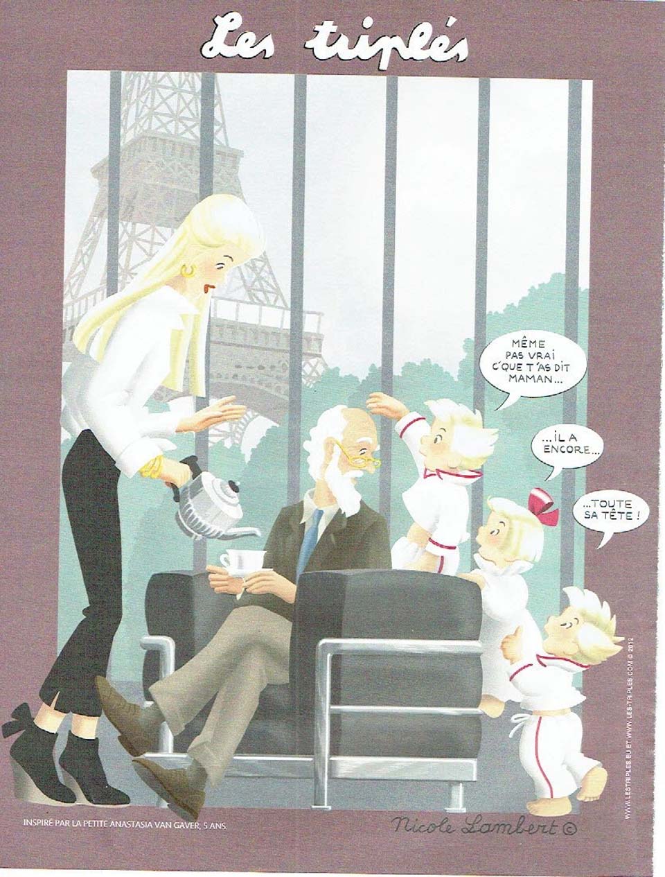 Les triplés de Nicole Lambert