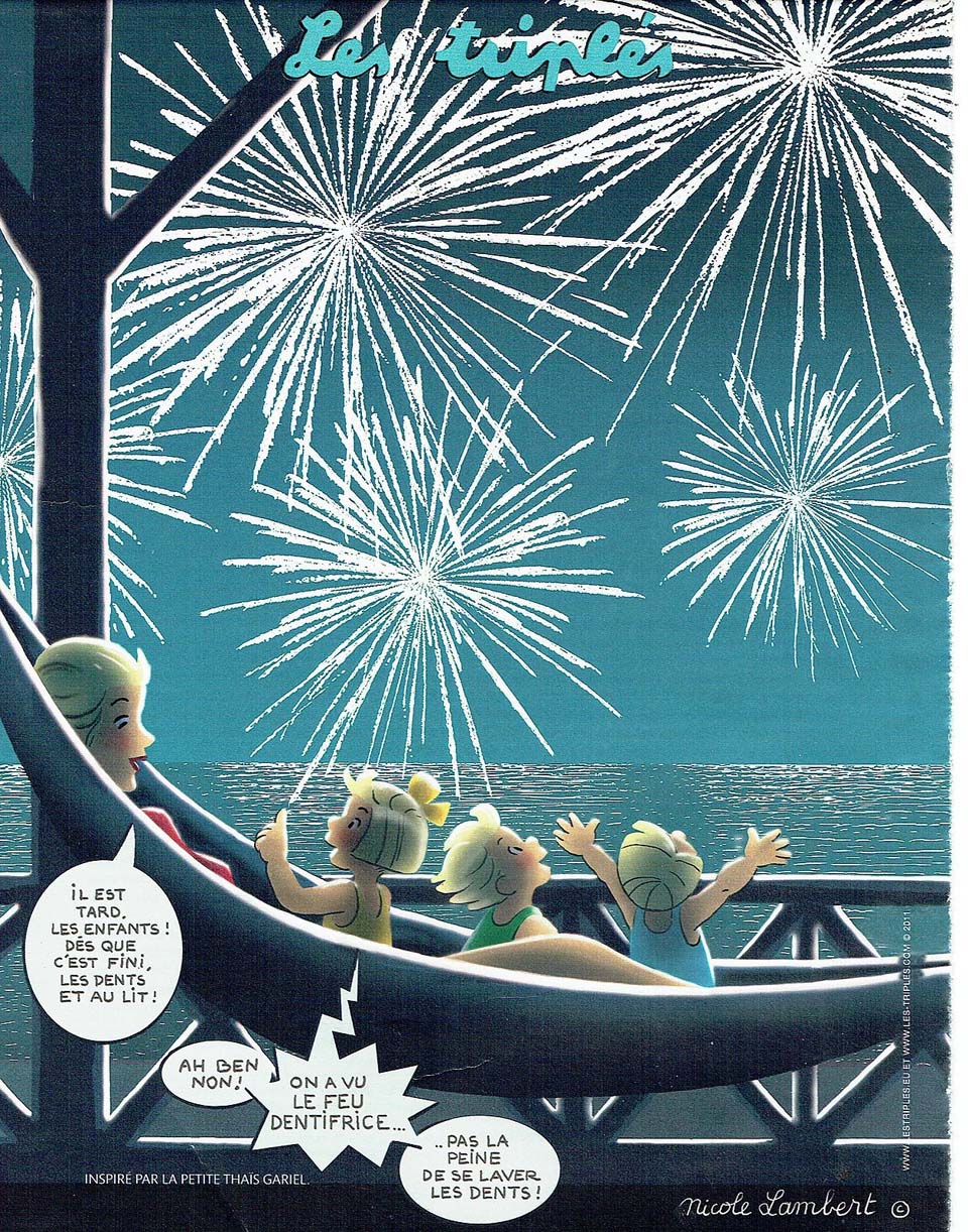 Les triplés de Nicole Lambert