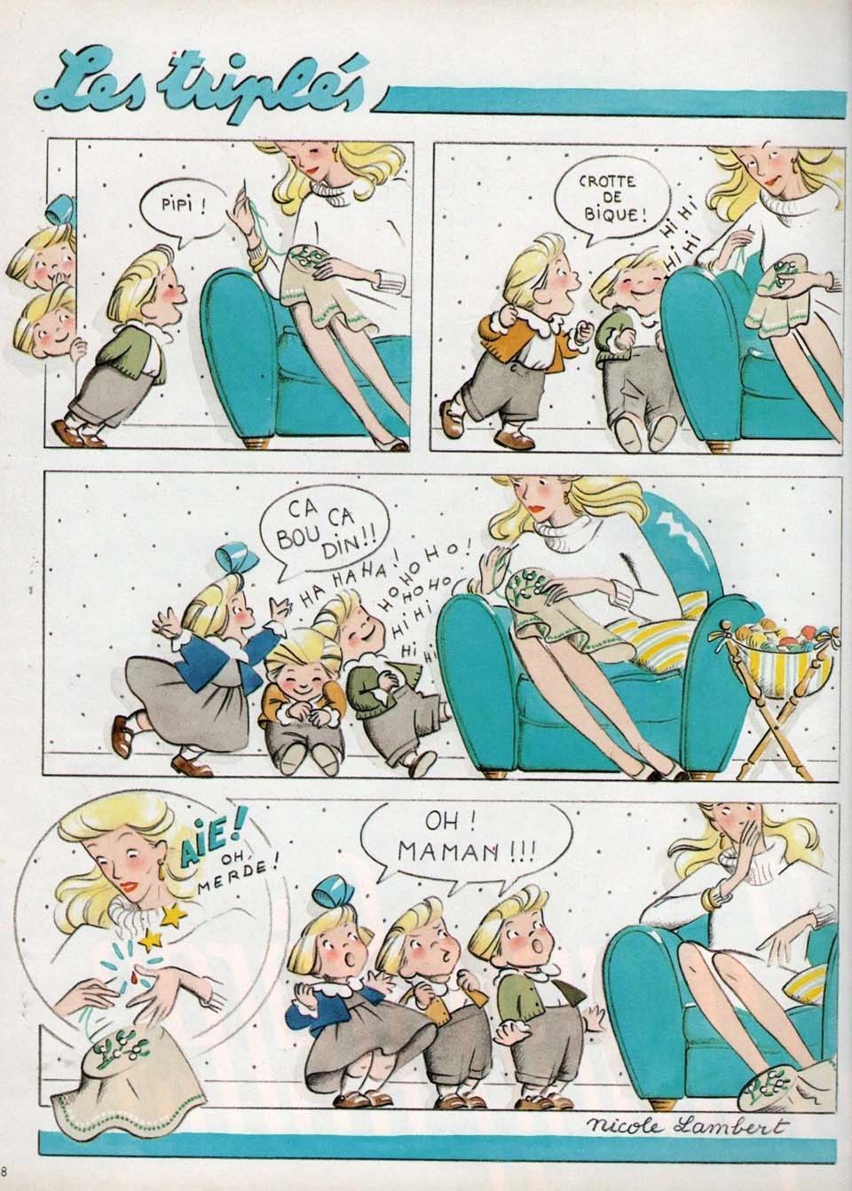 Les triplés de Nicole Lambert