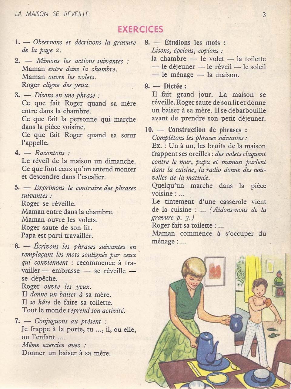 Vocabulaire CE1