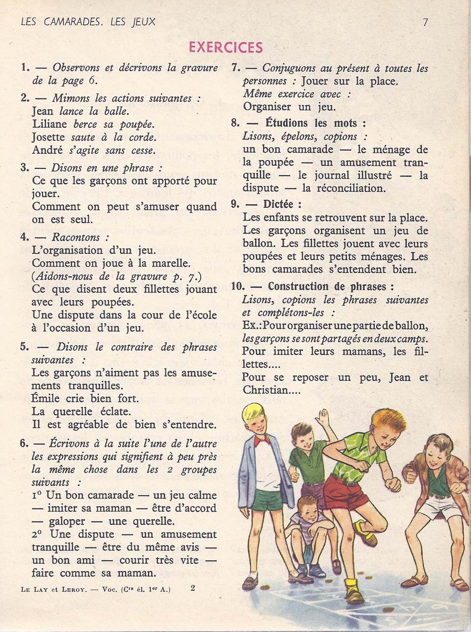 Vocabulaire CE1