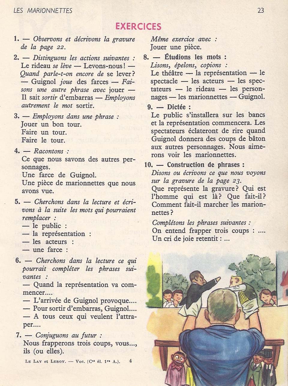 Vocabulaire CE1