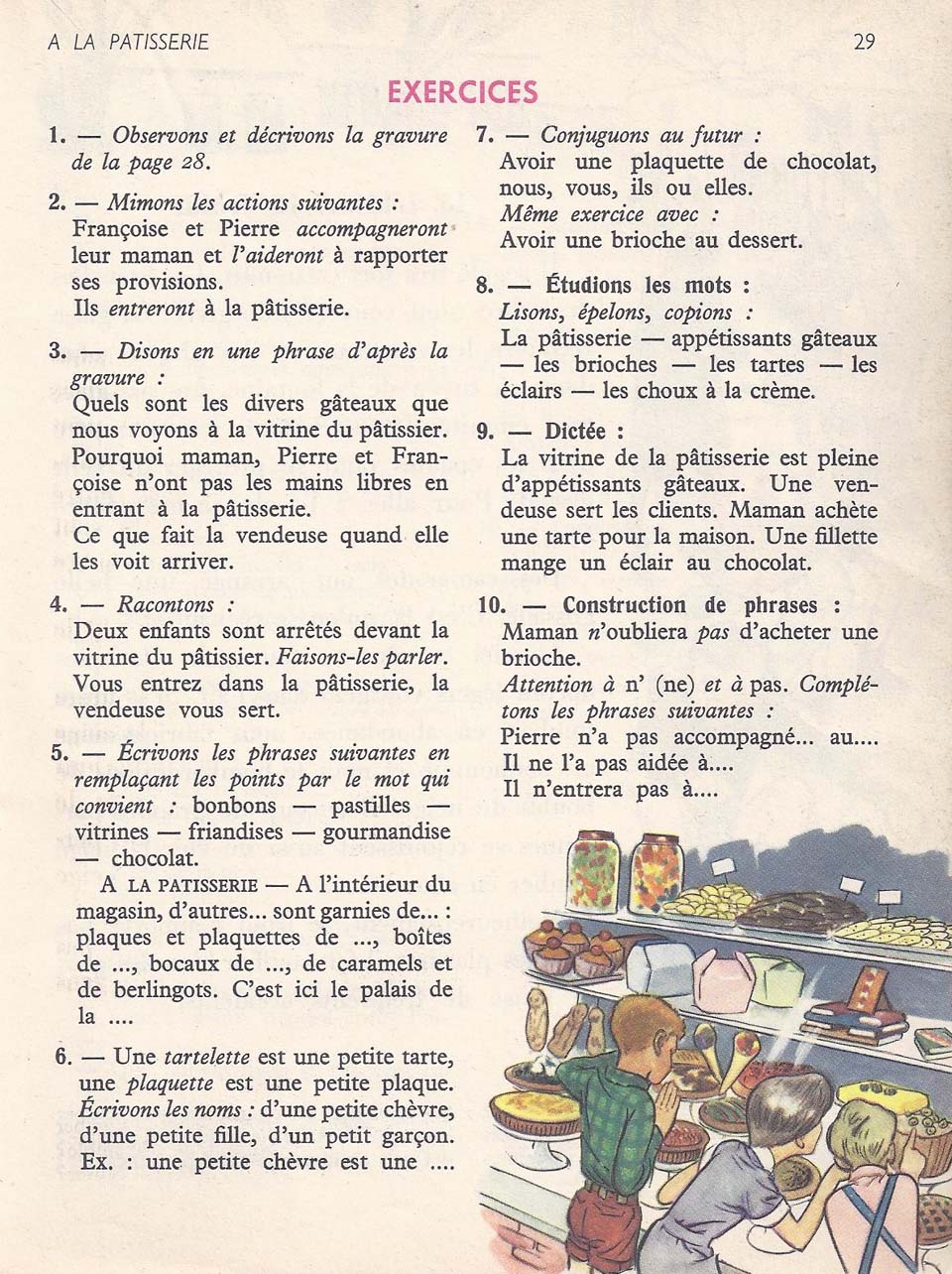 Vocabulaire CE1