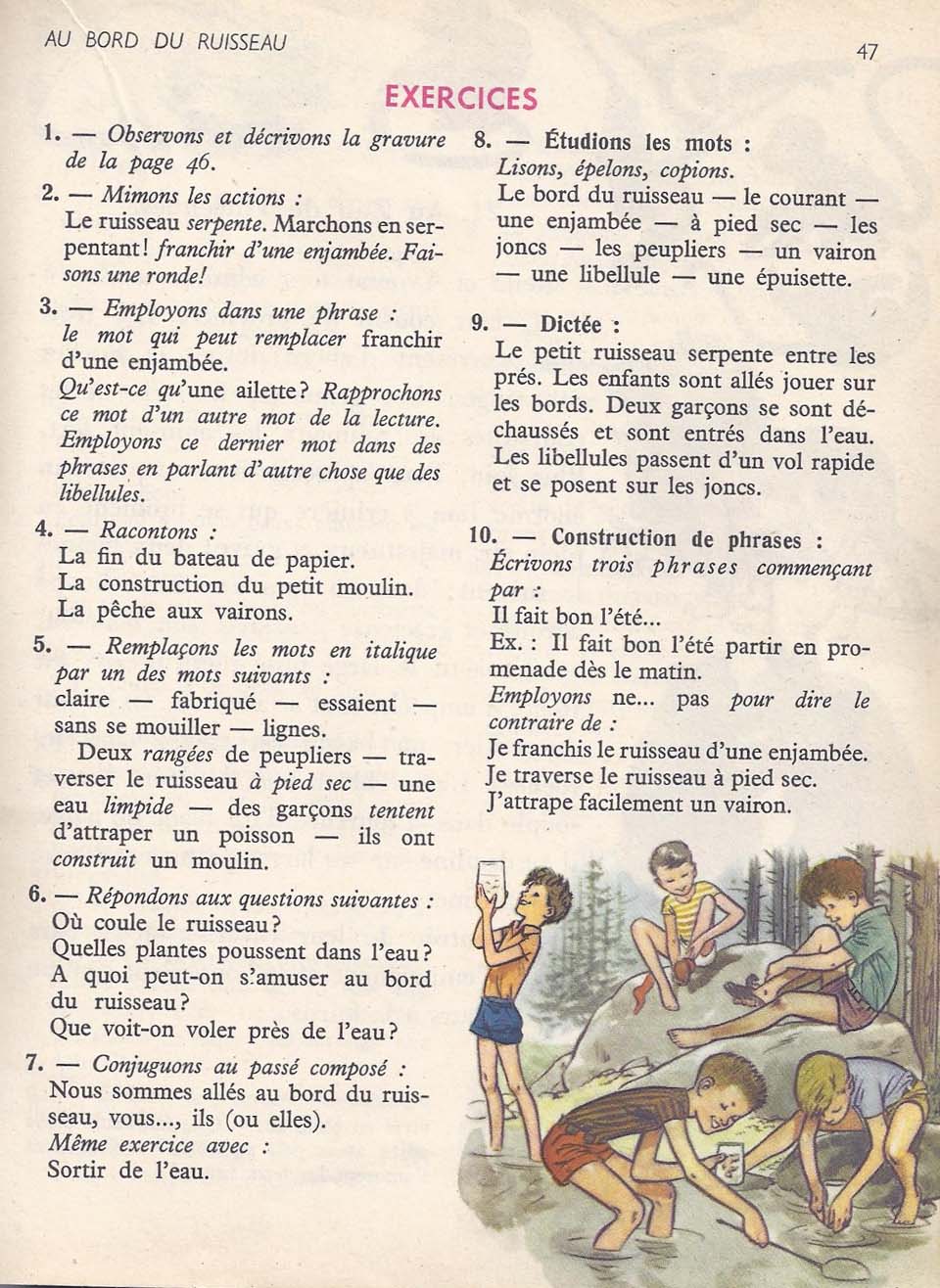 Vocabulaire CE1