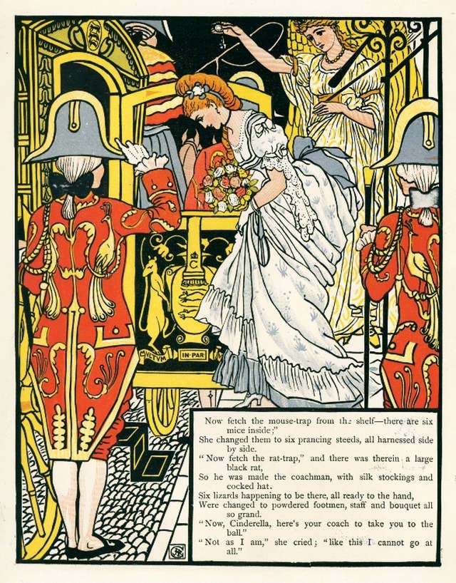 Trois contes illustrés par Walter Crane