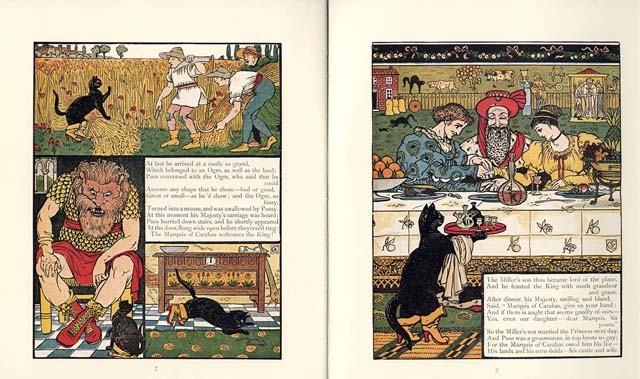 Trois contes illustrés par Walter Crane